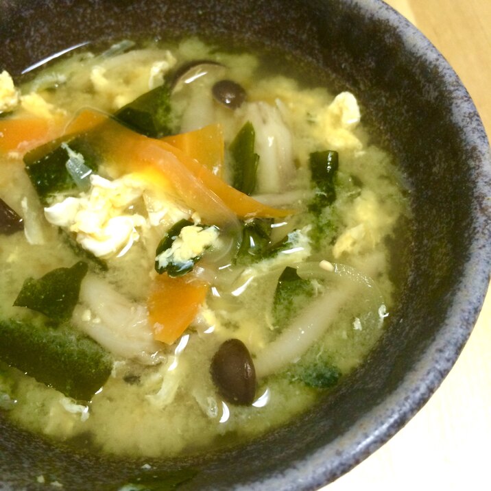 和食でも洋食でも かきたまミソスープ レシピ 作り方 By ひとみん 楽天レシピ 和食でも洋食でも かきたまミソスープ レシピ 作り方 By ひとみん 楽天レシピ